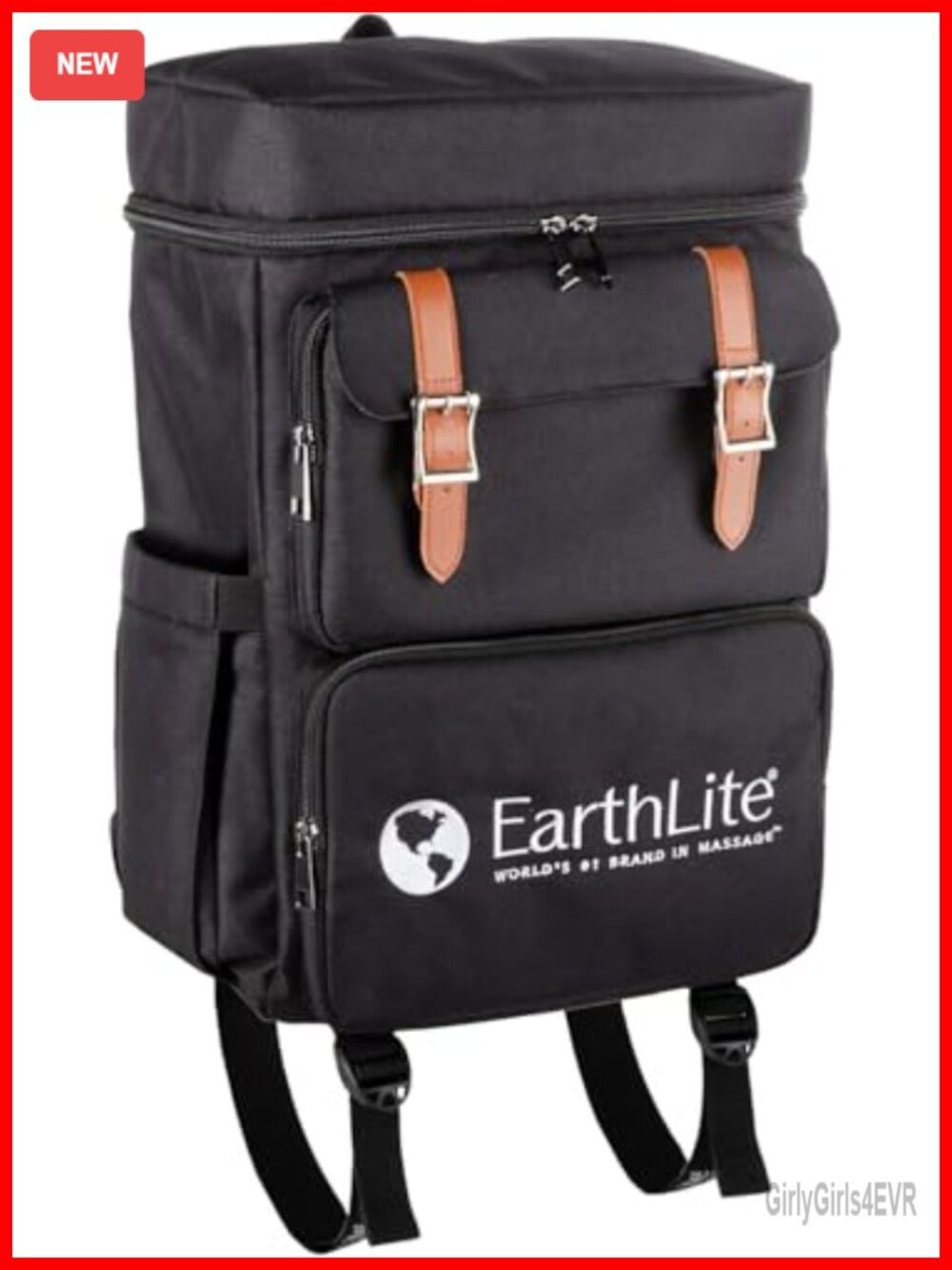Massage Therapist Travel Backpack with USB Charging Port, Water Resistant,